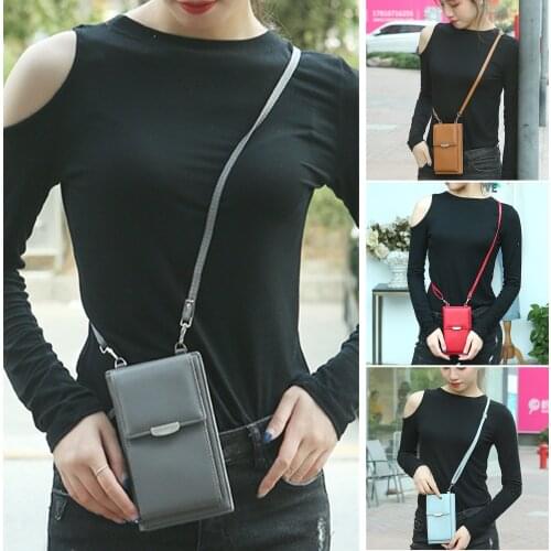 2021 Women Wallet Famous Brand Cell Phone Bags Big Card Holders Handbag Purse Clutch Messenger Shoulder Long Straps Dropshipping