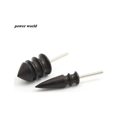 1pcs Wooden Leather Craft Edge Polishing Grind Slicker Pointed Head DIY Tools