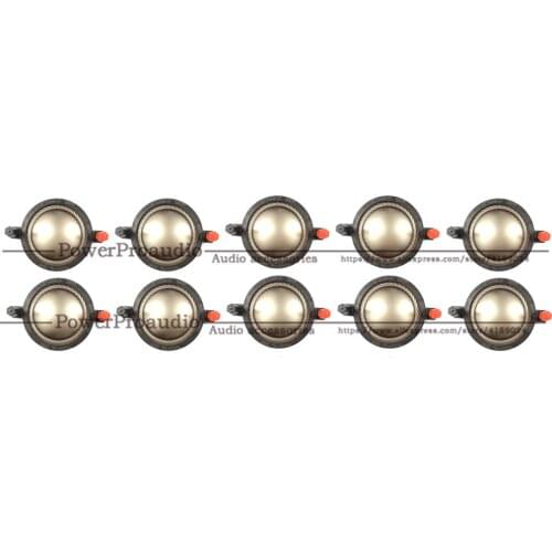 10PCS High Quality Replacement diaphragm for B&C DE610 MMD610 8Ohm Driver horn Flat Aluminium CCAR Wire