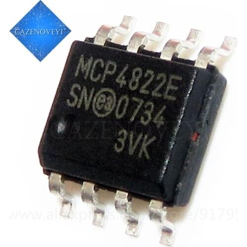 2pcs/lot MCP4822-E/SN MCP4822 SOP-8 In Stock
