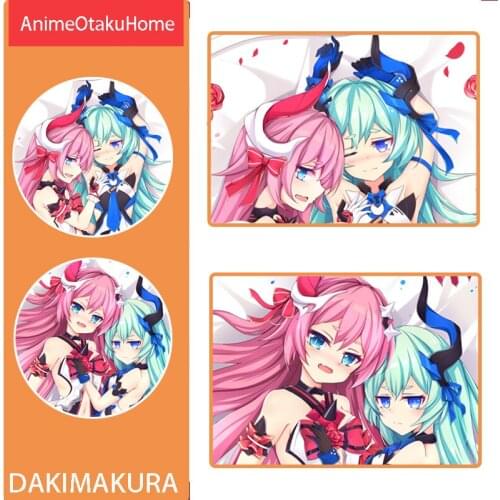Anime Honkai Impact 3 Rozaliya·Olenyeva Liliya·Olenyeva Throw Pillow Cover Hug Pillowcase Otaku Bedding Dakimakura Pillow Case