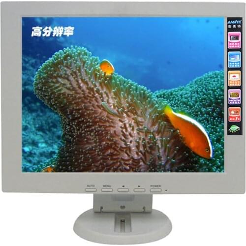 Anmite 12 Lcd Touch Screen Led Monitor Pc resistive Touchscreen1024 x 768 VGA