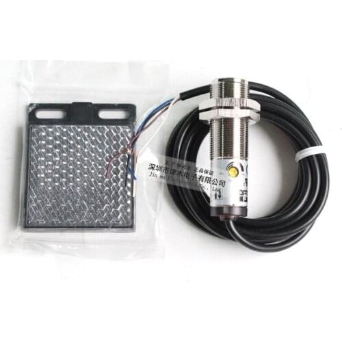 C2RM-F400N circular photoelectric sensor mirror reflection type NPN 6months warranty