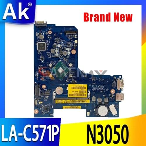 For Dell Inspiron 15 5000 5552 Laptop motherboard AAL14 LA-C571P CN-06KW6N 6KW6N 06KW6N with N3050u CPU DDR3 100% Test ok