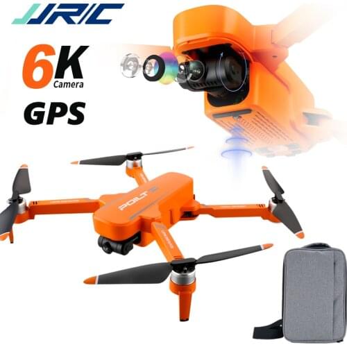 Dual HD Cameras Drone JJRC X17 5G WiFi FPV GPS RC Drone Headless Foldable Brushless Motor Drone 800 meter distance 30mins Flight