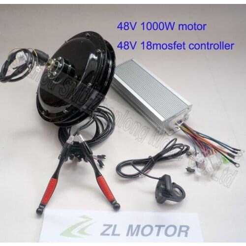 Electric bicycle motor conversion thumb throttle kit / wheel motor 1000w 36V 48V 60V 72V universal voltage G-S007