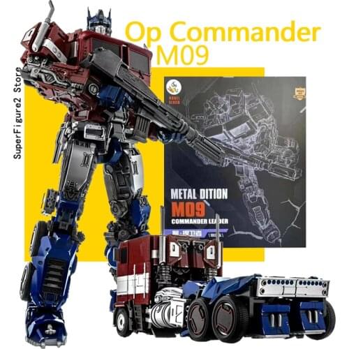 Transformation Action Figure Toy WEIJIANG WJ M09 Op Commander Movie Model 32cm ABS Alloy KO SS38 Deformation Car Robot