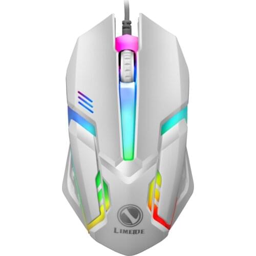 S1 Gaming Luminous Wired Mouse USB Wired Desktop Laptop Cool Glowing Computer Game Mouse