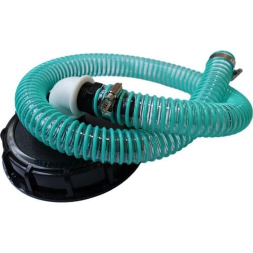 IBC Tank Outlet Tap Garden Irrigation Ton Barrels Water Tap Brass Faucet Hose Plastic Lid IBC Ton Barrel Connection Accessories