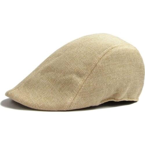 Mens Womens Duckbill Cap Ivy Cap Driving Sun Flat Cabbie Newsboy Hat Unisex berets