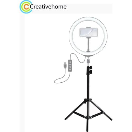 PULUZ 1.1m Height Tripod Mount Holder for Vlogging Video Light Live Broadcast Kits not Include Light