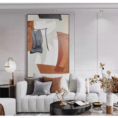 Red starry sky Oil Paints