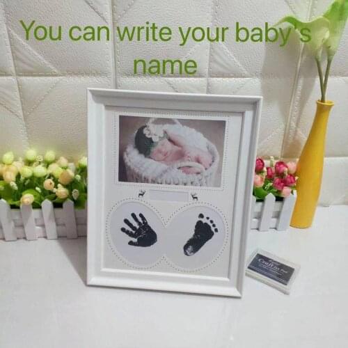 Souvenir of babys footprints Babys fingerprints babys fingerprints newborns fingerprints