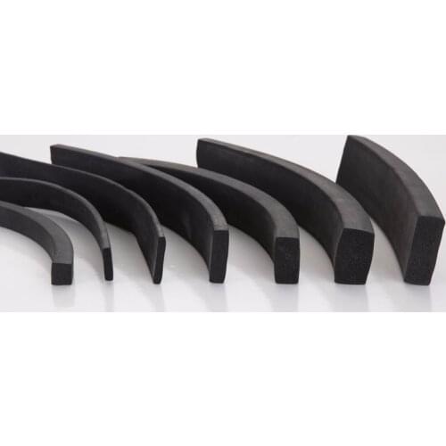 Foaming EPDM rubber seal strip Square Obling 3 5 10 15 20 25 30 40 50 Oring line cord Foamed EPDM spange rubber molding