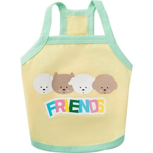 Spring Summer Dog Vest Clothes Pets Outfits for Small dogs Pet T-shirt Puppy York clothing Shirts for ropa para chihuahua pug