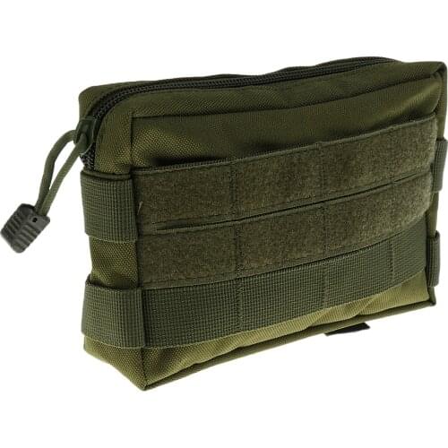 Outdoor Sports Travel 1000D Waterproof Nylon Molle Tactical Waist Bag Phone Belt Loop BumPack Pocket Purse for Camping Fishing