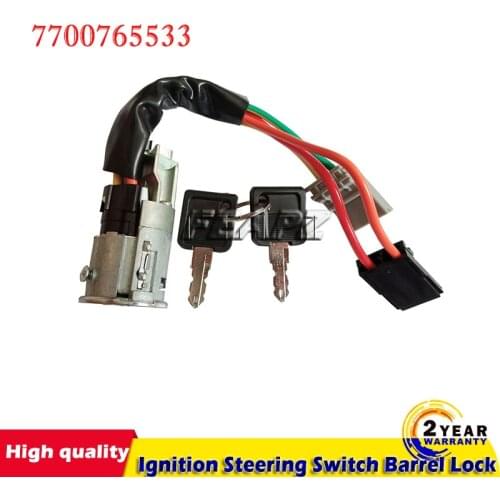Ignition Steering Switch Barrel Lock Renault Laguna I Master II Mascott Trafic Clio R21 252031 7700765533 7701475696 770081397