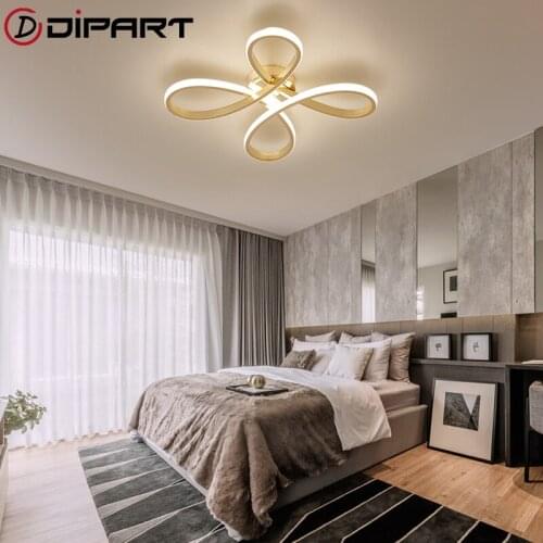 Gold Ceiling Lights Fixtures Bathroom Light Ceiling Lamp For Living room Kids Bedroom Creative Modern LED Dimmable plafonnier