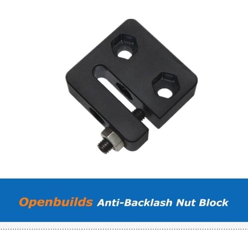 1pc Openbuilds C-beam Printer Anti-Backlash Nut Block for 8mm Metric Acme Lead Screw CNC 3D Printer Parts