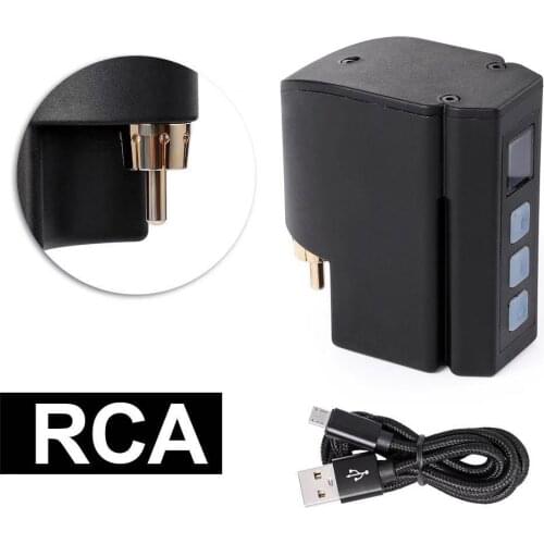 Latest RCA CONNECT Portable Tattoobattery for Most Tattoo Rotary Machine Pen Super Quality Mini Tattoo Power Battery Supply Hot