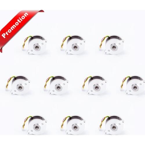 Promotion!10PC Nema14 round Stepper Motor 36HS2418 13N.cm 18oz-in 1.88A 19mm CNC 3D printer LONGS MOTOR