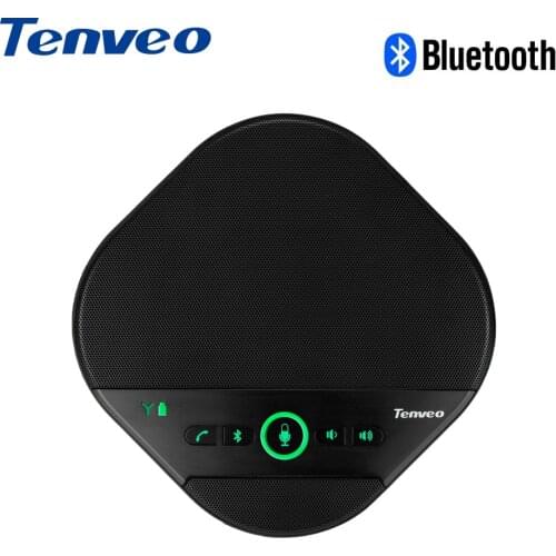 TENVEO A3000B USB bluetooth Speaker with 3.5mm Audio Conference phone speaker Speakerphone for softphone Mobile Phone tablet pad