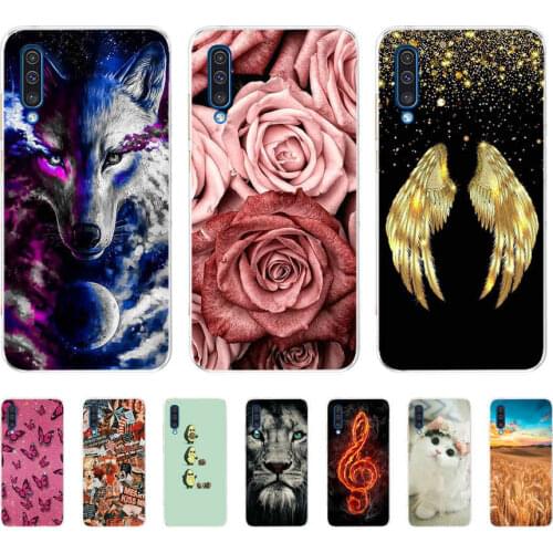 For Samsung Galaxy A50 Case Silicone tpu Back Cover Phone Cases For Samsung A50 A505 A505F SM-A505F Soft Case 6.4 inch
