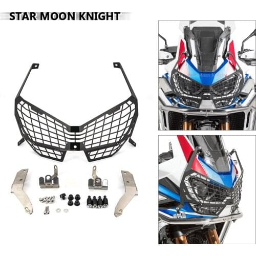 For Honda Africa Twin CRF1100L CRF 1100 L Adventure Sports Motorcycle Headlight Guard Protector Cover Protection Grill