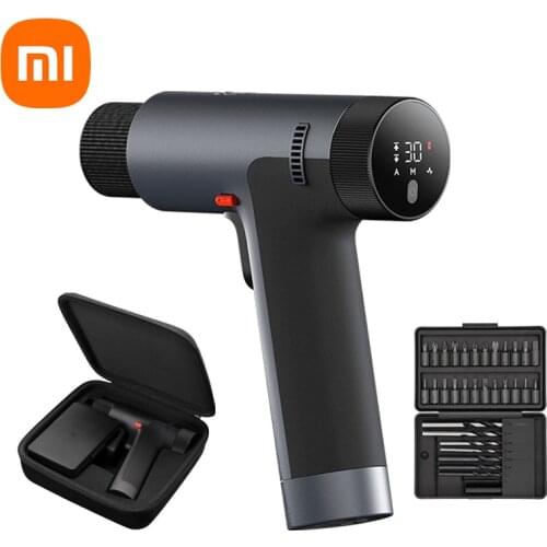 Xiaomi Mijia Brushless Smart Household Electric Drill Set 24 Steel Bit Multifunction Rechargeable 2000mAh 3 Modes Screwdriver