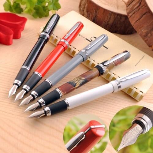 Duke fountain pen duke pen p06 black white clip iridium fountain pen ink pen FREE shipping