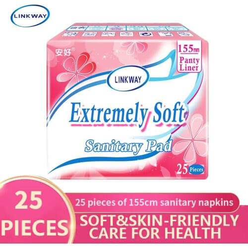 Linkway Ultra-Breathable Sanitary Napkins Daily Sanitary Napkins Night Sanitary Napkins Carrying Bags Cushion Pads Super Long Le
