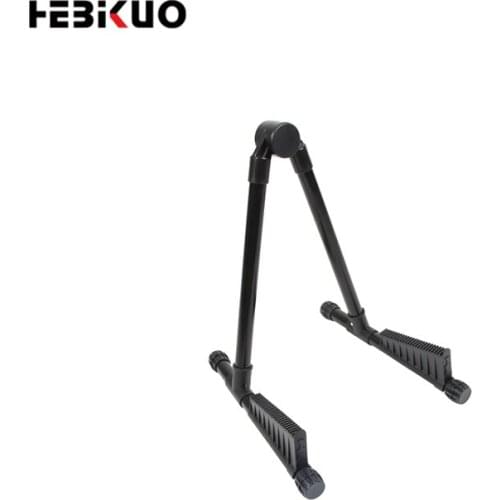 HEBIKUO wholesaler high quality metal A frame guitar rack folding guitar stand
