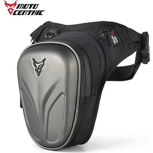 MOTOCENTRIC Motorcycle Leg Bag Waterproof Carbon EVA Hard Shell Waist Bag Motocorss Multi-purpose Belt Hip Riding Drop Leg Bag