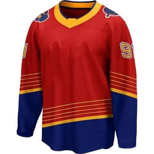Customized Stitch Mens America Hockey Jersey For St.Louis Fans Jerseys Binnington Perron O'Reilly Tarasenko Parayko Krug Thomas