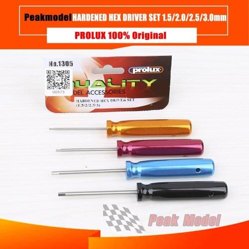 PROUX PX1305 HARDENED HEX DRIVER SET (1.5/2.0/2.5/3.0mm)