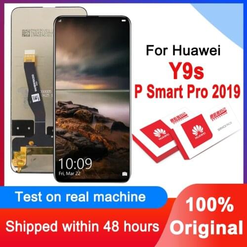 New 6.59'' LCD Replacement For Huawei Y9S STK-L21 STK-LX3 STK-L22 Display Touch Screen Digitizer Assembly For P Smart Pro 2019