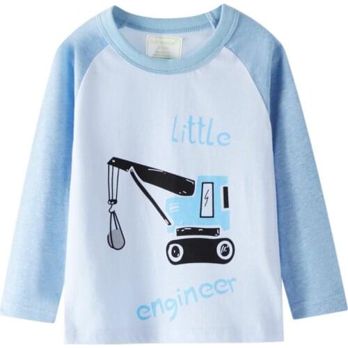 Funnygame New Arrival Animals Long Sleeve Baby T shirts for Autumn Spring Childrens Clothes Cute Fashion Kids Blouse Tops