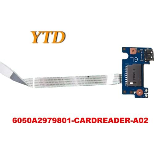 Original for HP 17-BY USB Board 6050A2979801-CARDREADER-A02 tested good free shipping