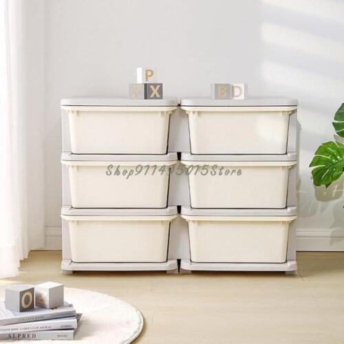 Baby Toy Storage Rack Shelves Multi-layer Large Capacity Storage Cabinets Childrens Storage Rack Organizers