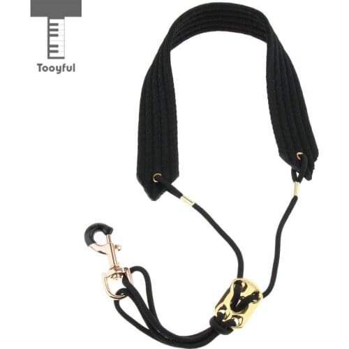 Adjustable Saxophone Neck Strap with Metal Hook for Wind Instrument Parts