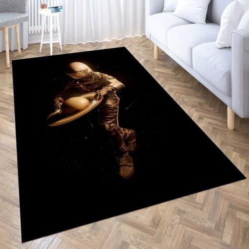 Saturntable Carpet for Living Room 3D Anime Cartoon Rug Gamer Teen Room Bedside Lounge Rug Kids Children Floor Mats