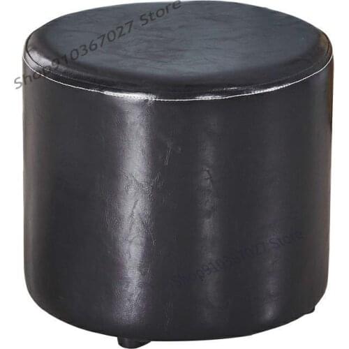 Household Small Bench Ins Net Red Small Leather Stool Short Pier Living Room Creative Nordic Shoe Changing Stool