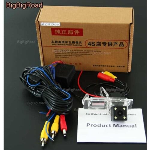 BigBigRoad Car Rear View Reversing Backup Camera with Filter For Renault Megane 2 II 3 III / Clio 4 2014 2015 / Master 2010-2015