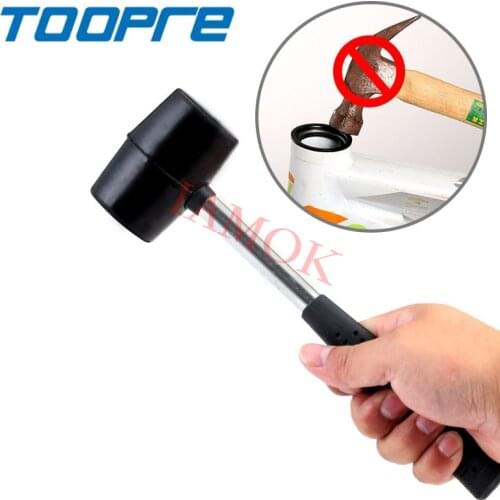 TOOPRE Mountain Bike Black Rubber Hammer 257g Iamok 26mm Headset Bottom Bracket Tool DIY Repair Bicycle Parts
