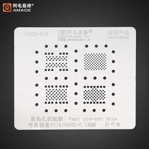 Amao BGA Reballing Stencil FOR Template 4 In 1 IPhone Ipad All Series PCIE NAND