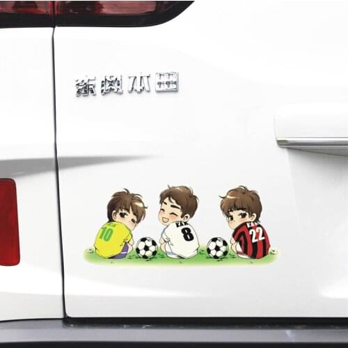 Tuning girl Football Stickers