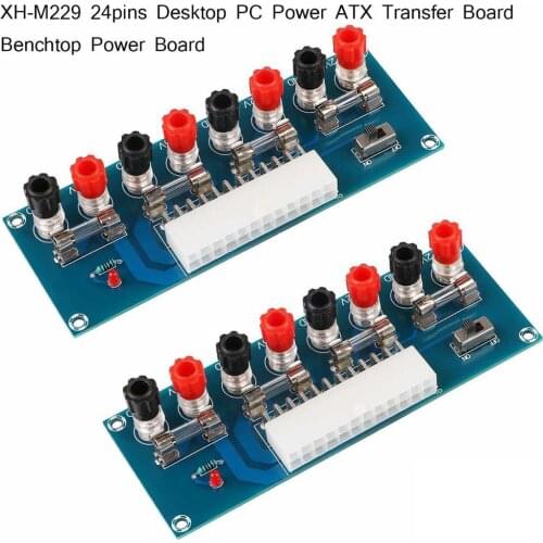 XH-M229 Desktop Computer Chassis Power Supply ATX Transfer Board Power Take off Board Power Output Terminal Module