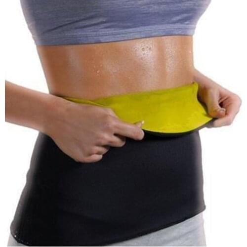 Women Men Sauna Sweat Shaper belt Thermo Body Shapewear Slimming Girdle Workout Waist Trainer Corset Gym Abdomen Fat Burning