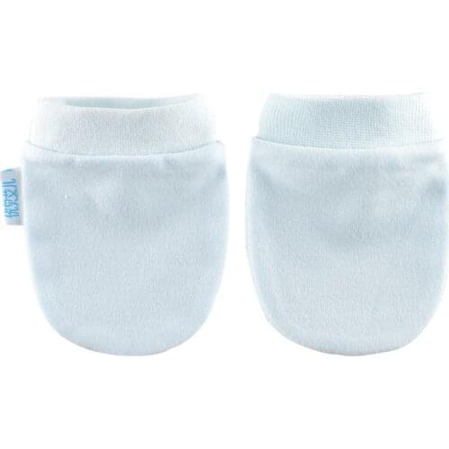 1 Pair Simple Cute Baby Knit Gloves Newborn Anti-eat Hand Anti-Grab Glove Toddler Winter Mitten Set Gloves for Kids