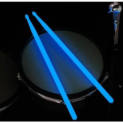 2020 Cool LED Light Professional Drum Sticks Drum Bar Shining On The Dark Stage Performance Luminous Drumsticks Drum Accessories